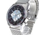 a close up of a watch on a white background
