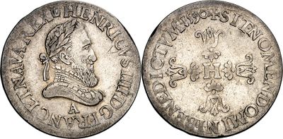 pièce de monnaie en argent portant l'image d'une tête d'homme