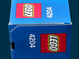 a box of legos sitting on a table