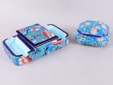 paire de boîtes chinoises à cloisonnés ornées de motifs floraux