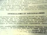 un gros plan sur une page de livre comportant des inscriptions