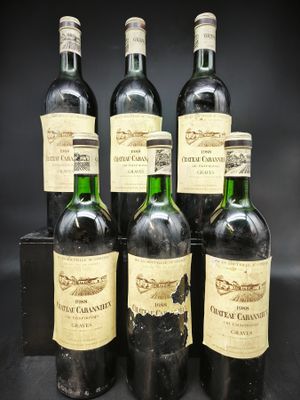 6 Bts CHATEAU CARBONNIEUX(B a mieux,ea,efs,ca) GCC Graves 19…