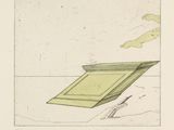 an image of a drawing of a box on the ground