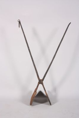 a pair of sticks that are sitting on a table