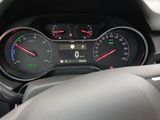 the dashboard of a car with a speedometer, gauges, and other instruments