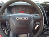 a steering wheel of a vehicle with a speedometer on it