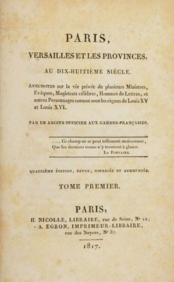 an old book with a black and white title on it