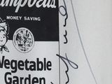 campbell ' s vegetable garden bank t - shirt signed by andy lee