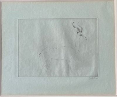 HECHT Joseph (1891-1951) Antilope