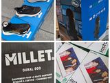 collage de photos représentant une boîte à chaussures et une paire de chaussures