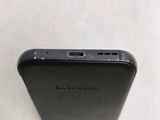 a close up view of the back of a cell phone