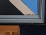 a picture of a picture of a painting on a table