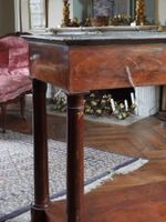 GRANDE JARDINIERE rectangulaire en acajou et placage d'acajo… (photo 3)