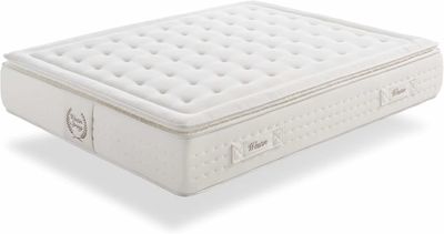an image of a mattress that is on a white surface