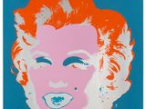andy warhol, ' andy warhol, marilyn monroe, orange and blue ', 1970