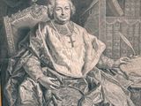tableau représentant un homme assis sur une chaise devant une table