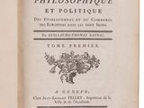 an old book with a black and white title on it