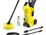 un gros plan d'un bouton jaune sur fond blanc
