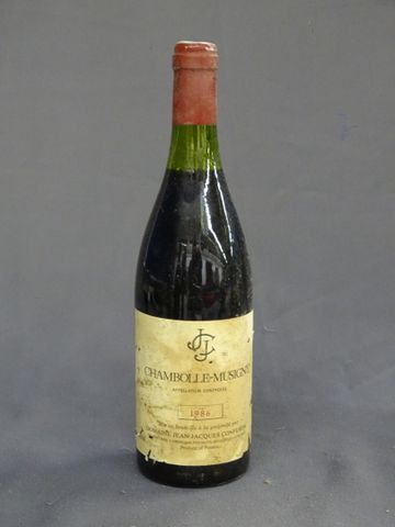 CHAMBOLLE MUSIGNY, DOMAINE JACQUES CONFURON, 1 bouteille de 1986