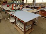 a table that is sitting in the middle of a room