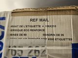 a box of refil sitting on top of a table