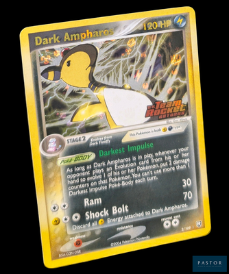 une carte Pokémon sur laquelle figure l'image d'un personnage