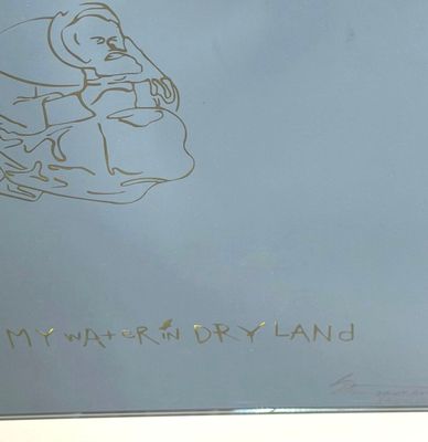 un dessin représentant une femme tenant un bébé dans ses bras