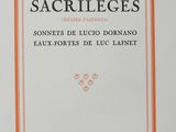 the front cover of a book with an orange border