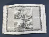 an old book with a picture of a man and a woman on it
