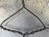 a piece of metal that has been placed on a table