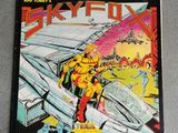 la couverture du magazine Skyfox, sur laquelle figure un homme dans un avion
