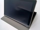 a tablet that is sitting on top of a table