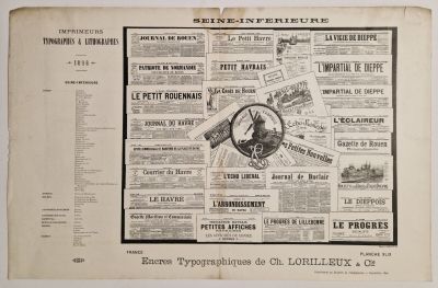 Imprimeurs, typographes et lithographes de la Seine Inférieu…