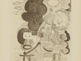 une image représentant un dessin d'un homme et d'une femme se tenant la main