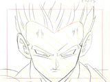 dessin représentant le jeune Gohan de Dragon Ball