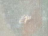 a close up of a window with frost on it