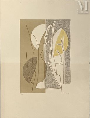 André BEAUDIN (1895-1979) Arbres, 1973 - Photo 1