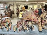 a room filled with lots of different types of shoes