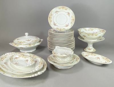 Robert HAVILAND et LE TANNEUR - LIMOGES Partie de service en…