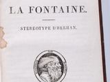 an old book with a picture of a man on it