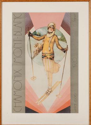 (D'après) C.CAMPS : Chamonix Mont Blanc. - Photo 1