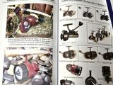 a book with pictures of different types of fishing reels
