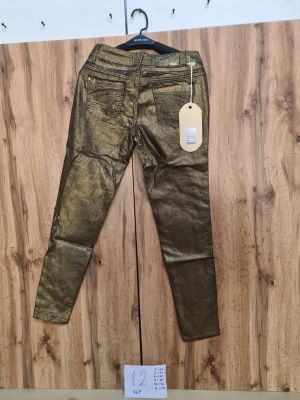 Ensemble de 46 pantalons pour femme  effet mtallis dor/b…