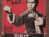 poster of bruce lee from bruce lee ' s movie, the bruce lee