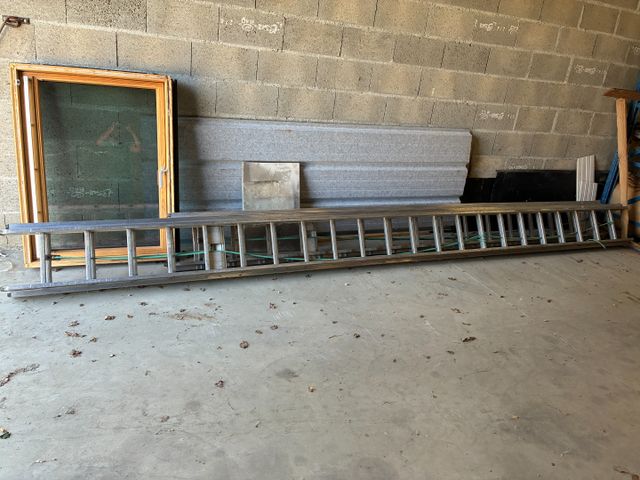Échelle double MACC Alu. 570cm