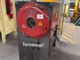 a machine that is sitting inside of a building