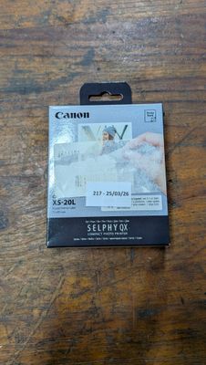 Film CANON Selphy TVA récupérable.