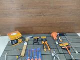 many different tools that are on the table