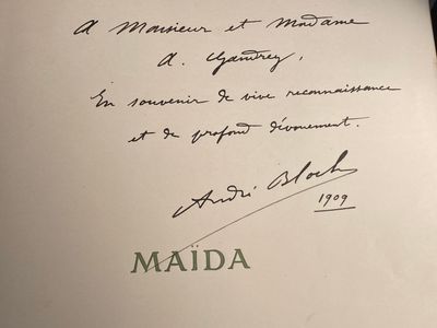 BLOCH (André): Maïda. Conte musical en 4 actes et 5 tableaux…
