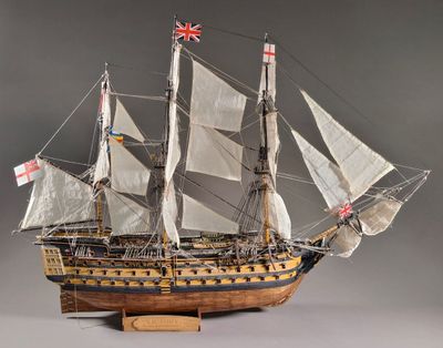 une image représentant la maquette d'un voilier